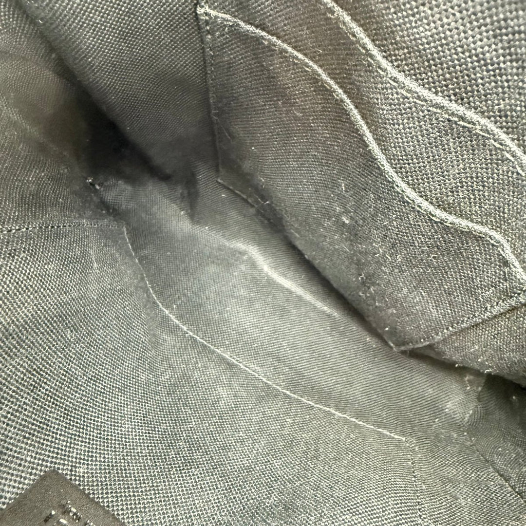 Gucci GG Supreme Monogram Small Black Messenger Bag - Lux Central
