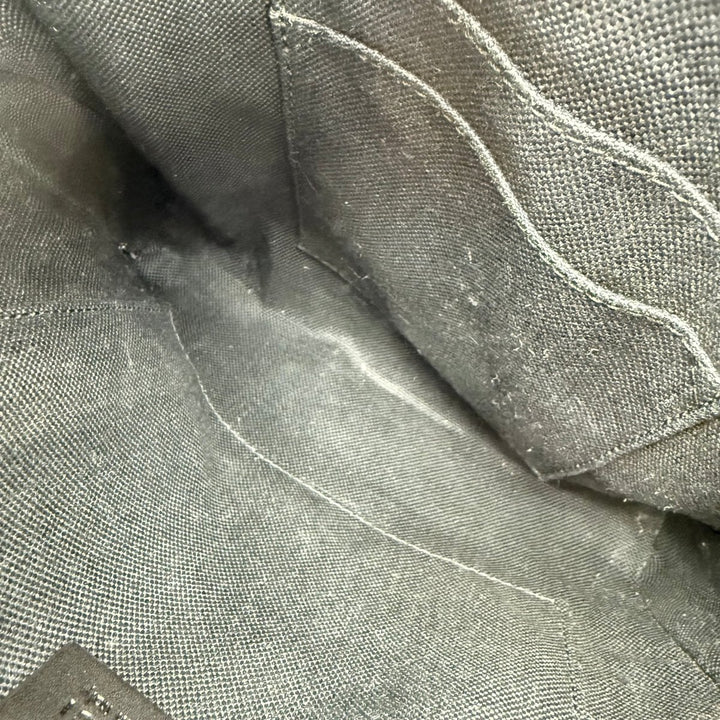Gucci GG Supreme Monogram Small Black Messenger Bag - Lux Central