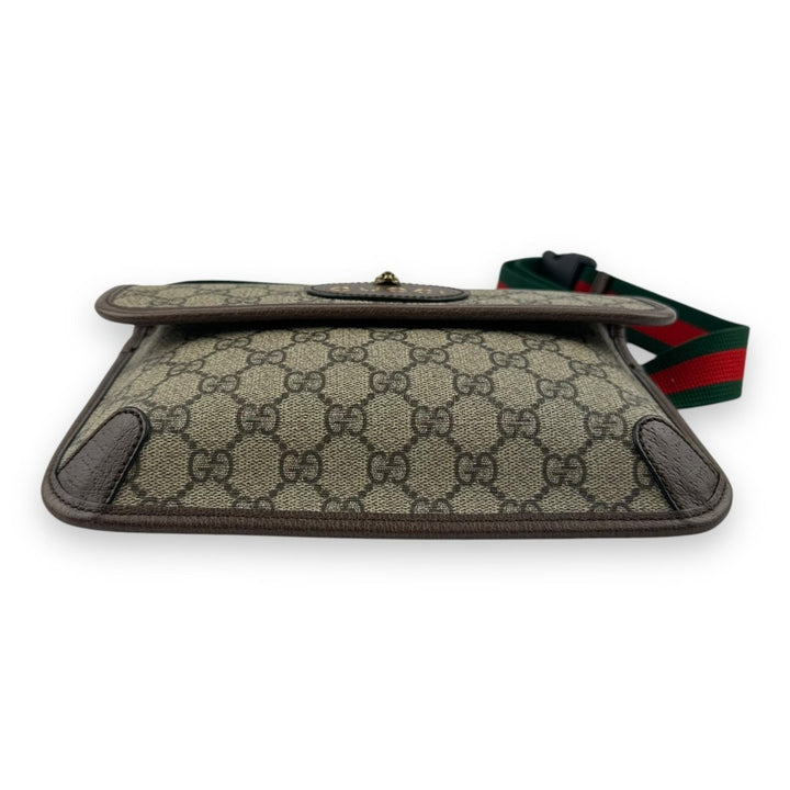 Gucci GG Supreme Neo Vintage Beige Belt Bag - Lux Central