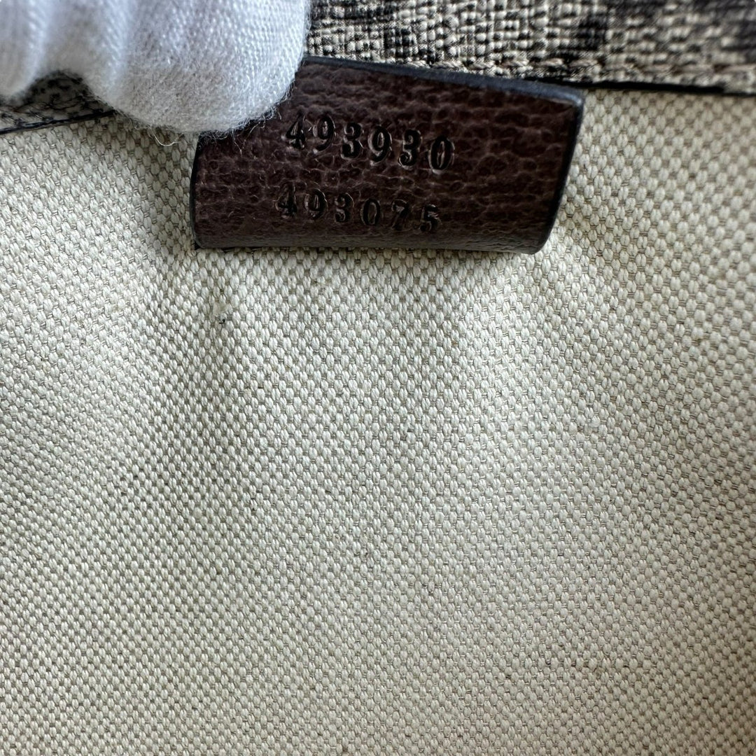 Gucci GG Supreme Neo Vintage Beige Belt Bag - Lux Central