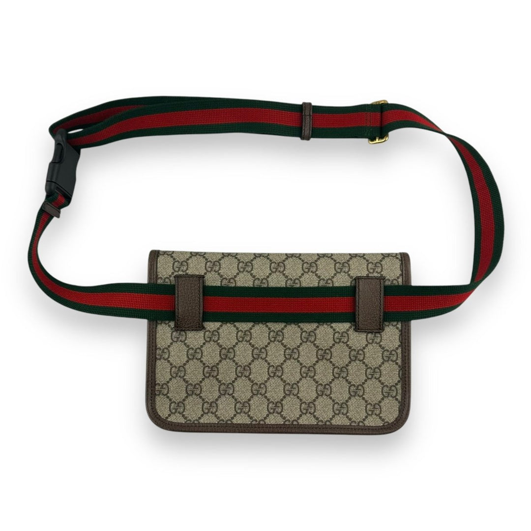 Gucci GG Supreme Neo Vintage Beige Belt Bag - Lux Central