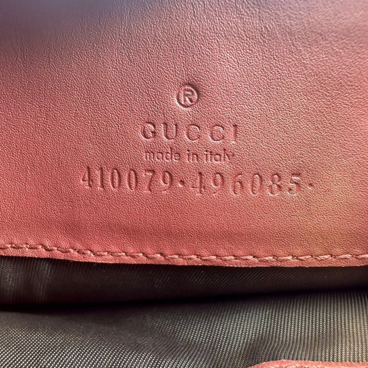 Gucci GG Supreme Pink Bloom Clutch Pouch - Lux Central