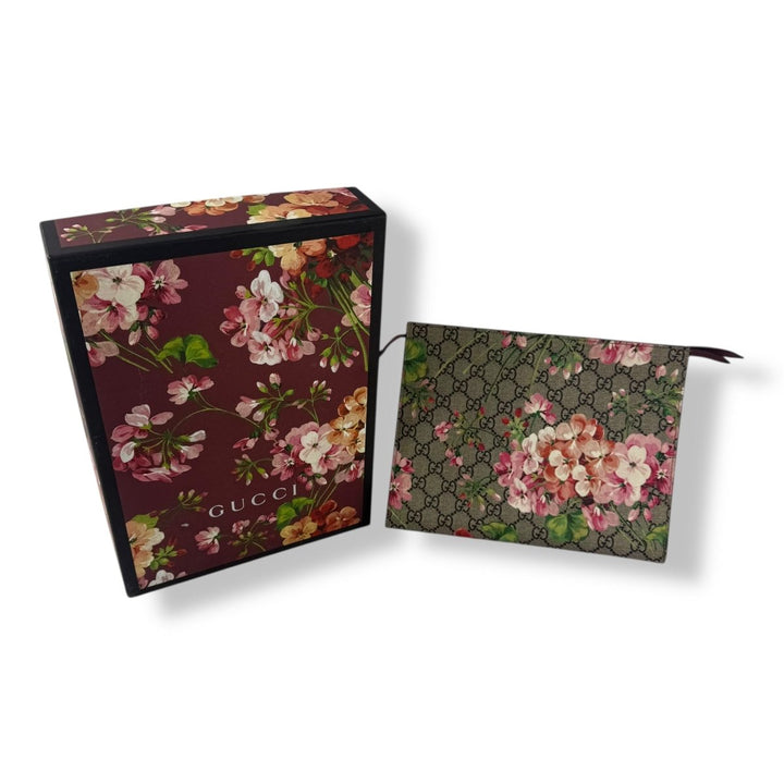 Gucci GG Supreme Pink Bloom Large Toiletry Pouch - Lux Central