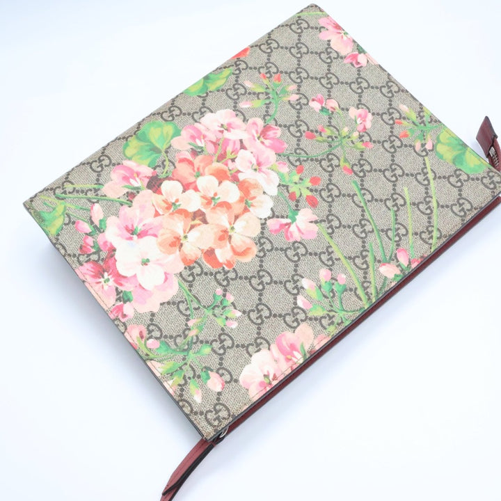 Gucci GG Supreme Pink Bloom Large Toiletry Pouch - Lux Central