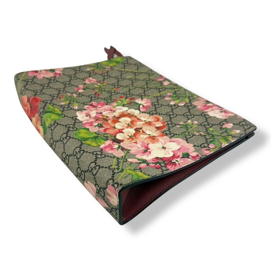 Gucci GG Supreme Pink Bloom Large Toiletry Pouch - Lux Central