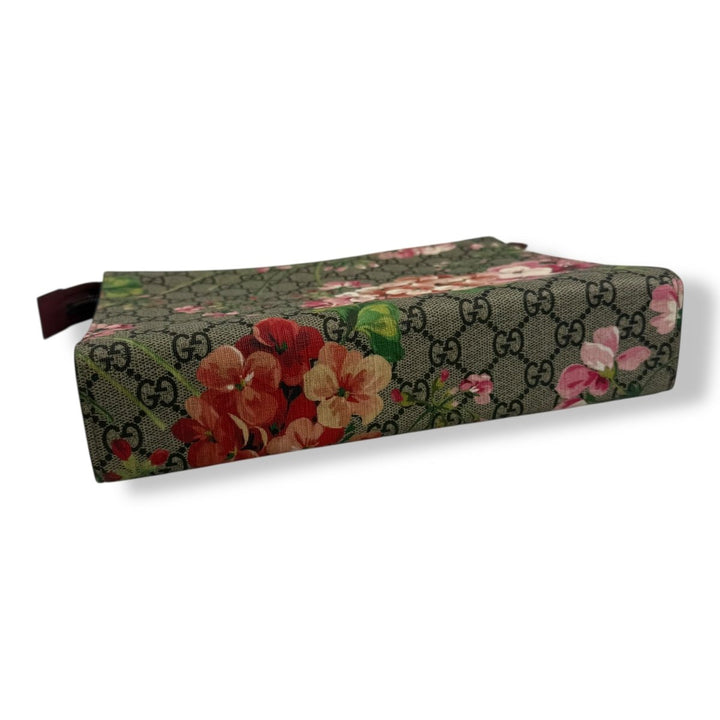 Gucci GG Supreme Pink Bloom Large Toiletry Pouch - Lux Central
