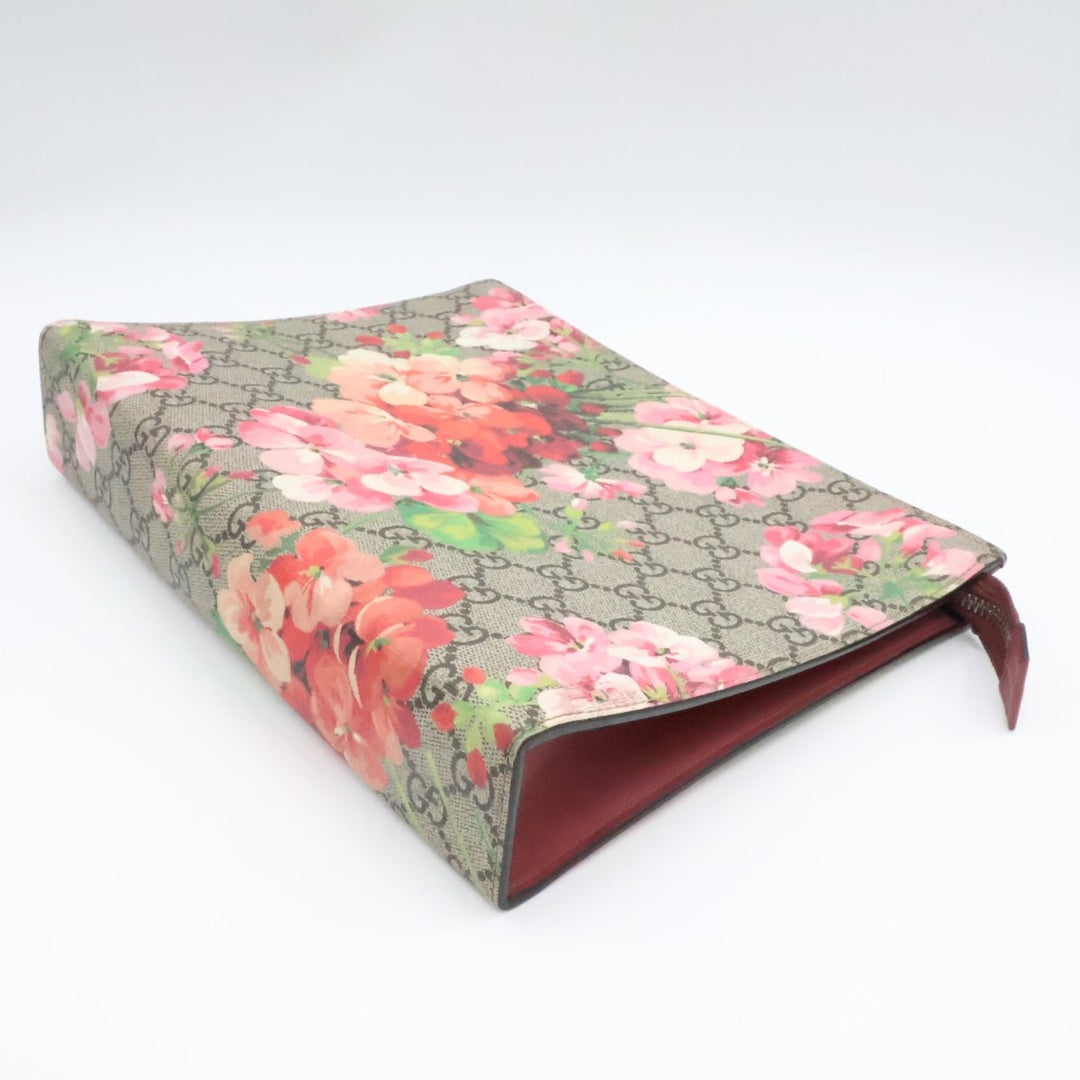 Gucci GG Supreme Pink Bloom Large Toiletry Pouch - Lux Central