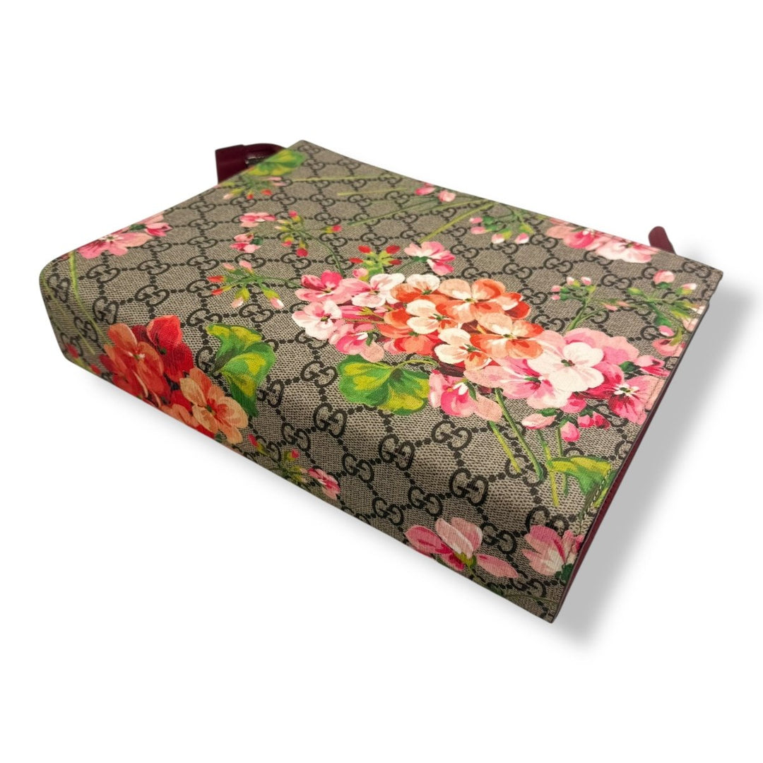 Gucci GG Supreme Pink Bloom Large Toiletry Pouch - Lux Central