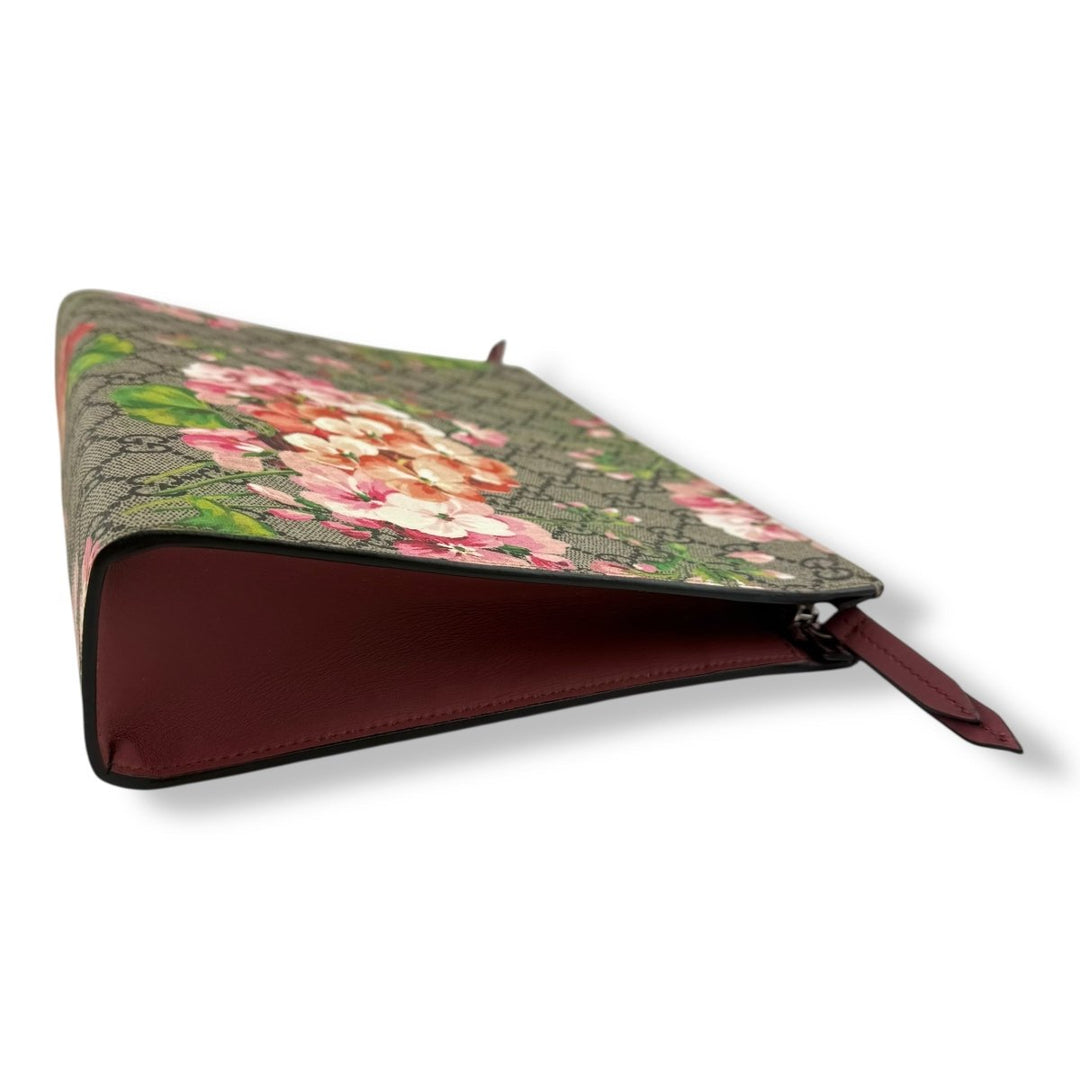 Gucci GG Supreme Pink Bloom Large Toiletry Pouch - Lux Central