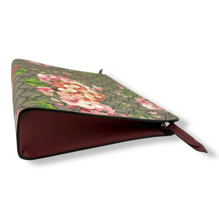 Gucci GG Supreme Pink Bloom Large Toiletry Pouch - Lux Central