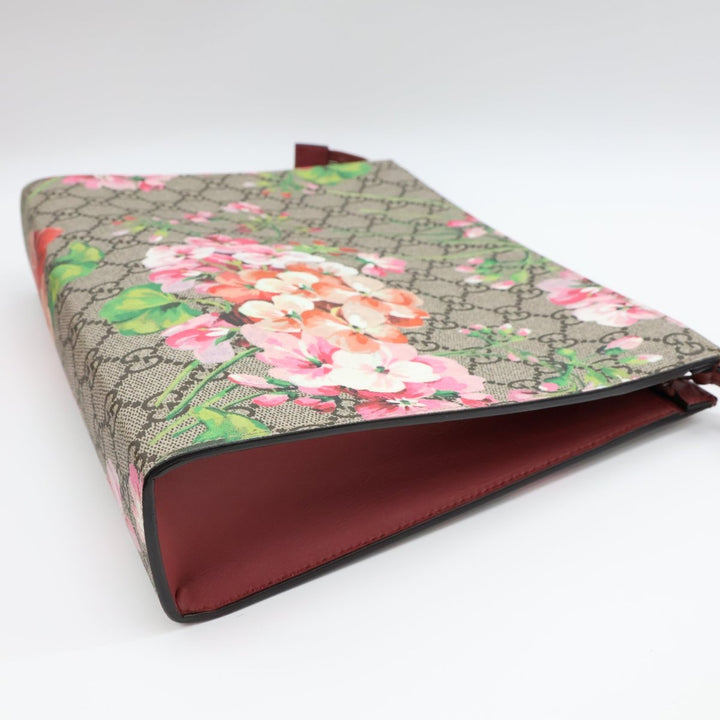Gucci GG Supreme Pink Bloom Large Toiletry Pouch - Lux Central
