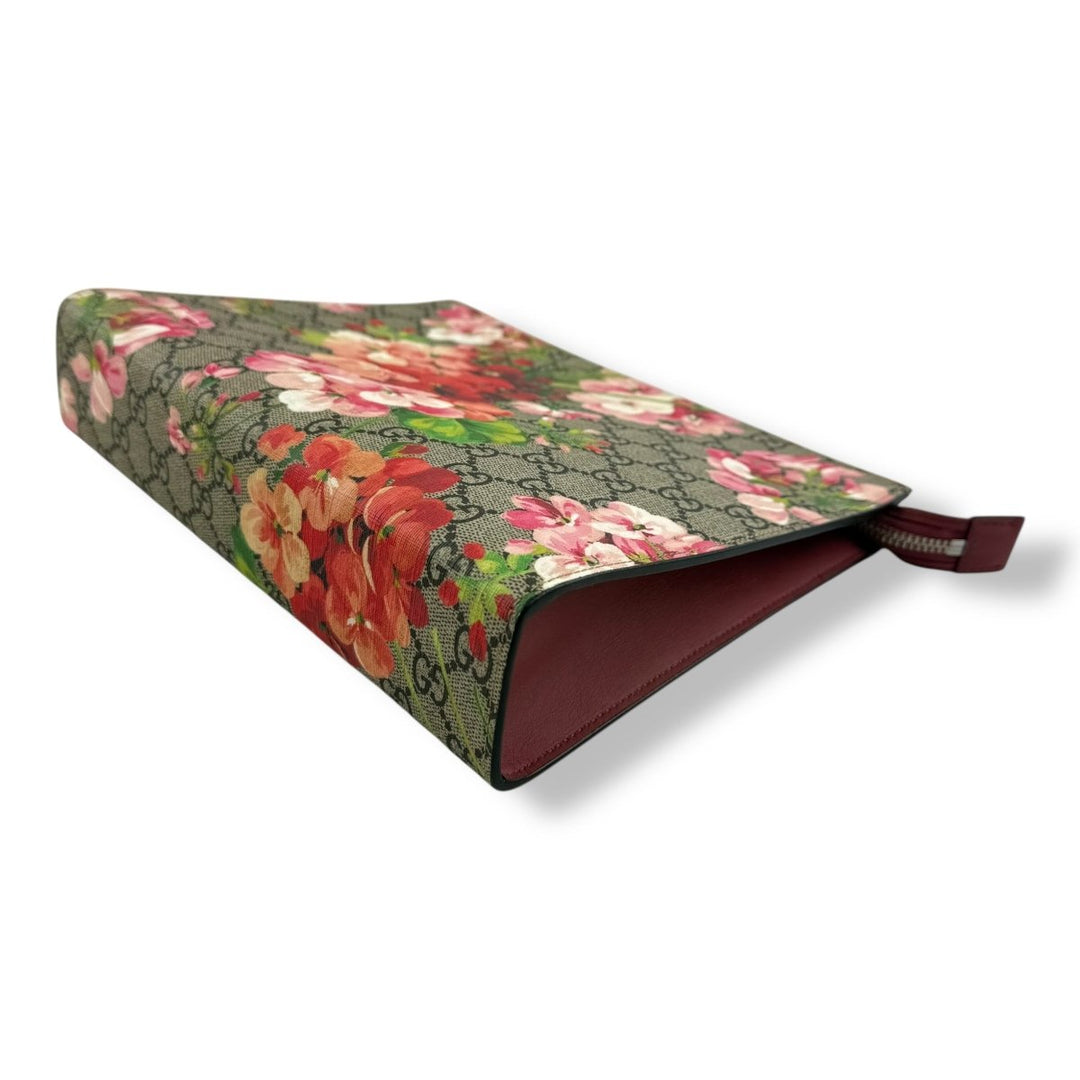 Gucci GG Supreme Pink Bloom Large Toiletry Pouch - Lux Central
