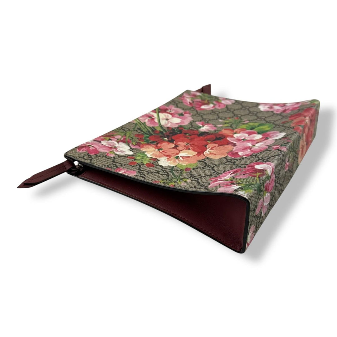 Gucci GG Supreme Pink Bloom Large Toiletry Pouch - Lux Central