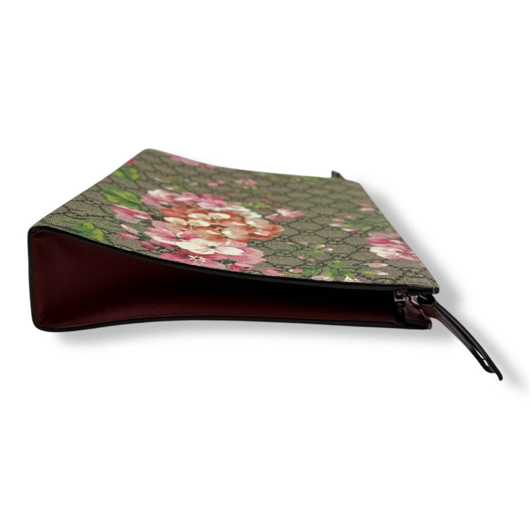 Gucci GG Supreme Pink Bloom Large Toiletry Pouch - Lux Central