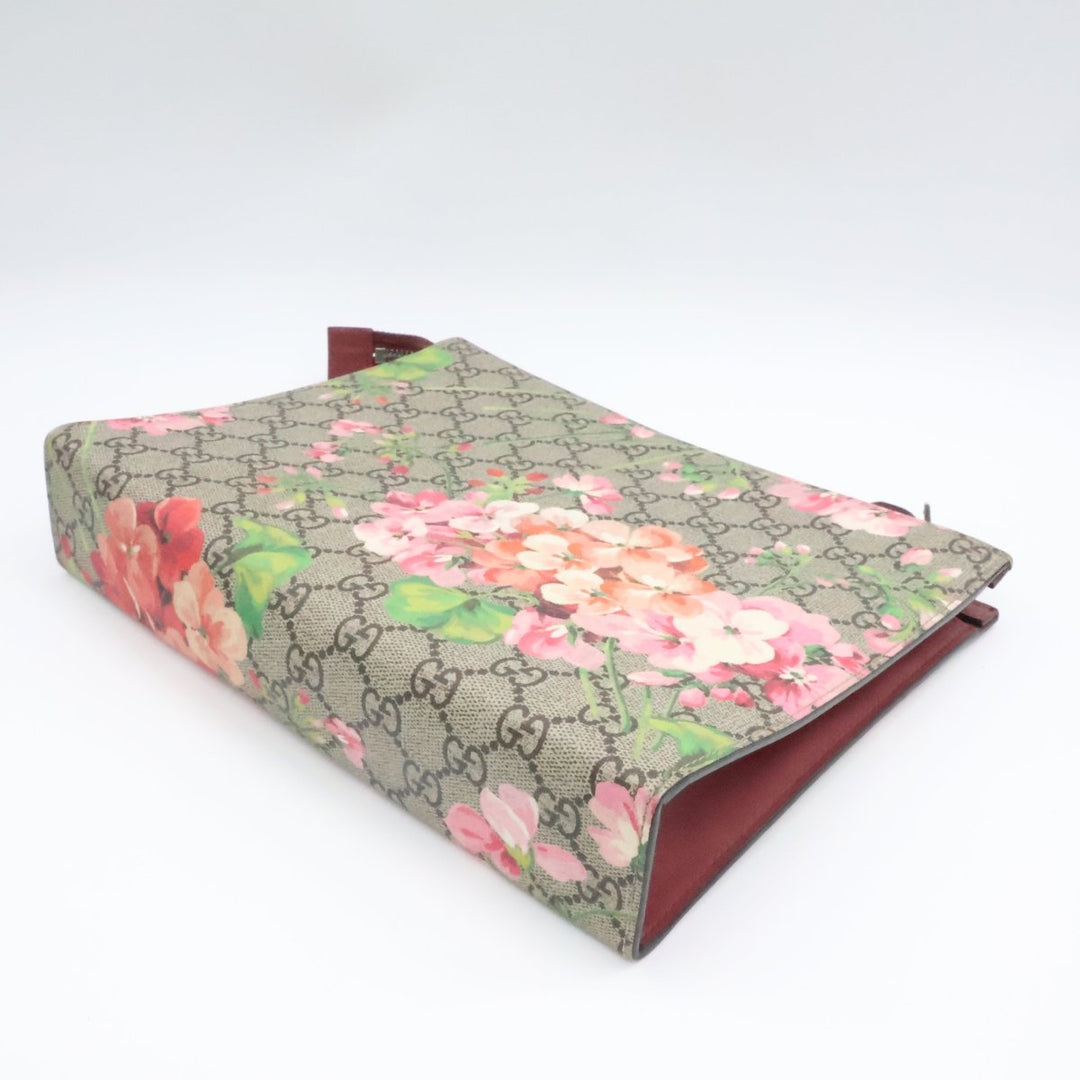Gucci GG Supreme Pink Bloom Large Toiletry Pouch - Lux Central