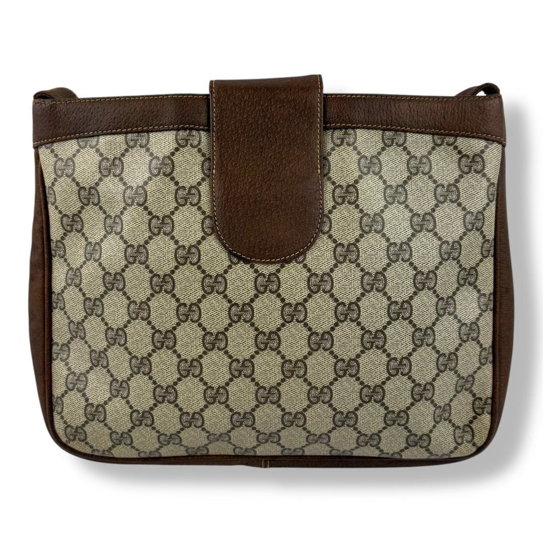 Gucci GG Supreme Saddle Shoulder Bag - Lux Central
