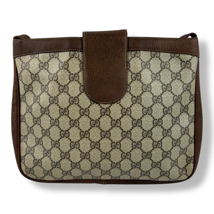 Gucci GG Supreme Saddle Shoulder Bag - Lux Central