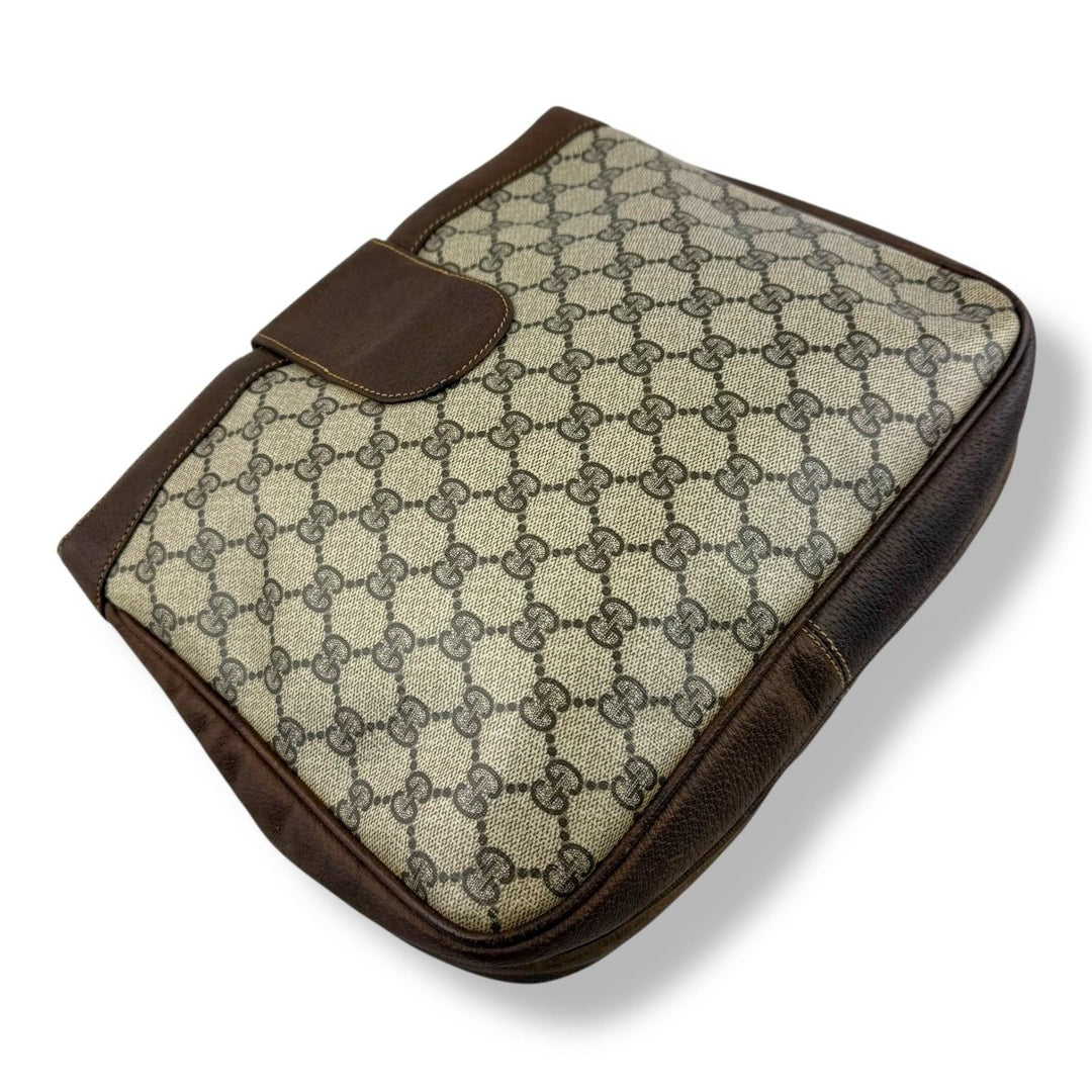 Gucci GG Supreme Saddle Shoulder Bag - Lux Central