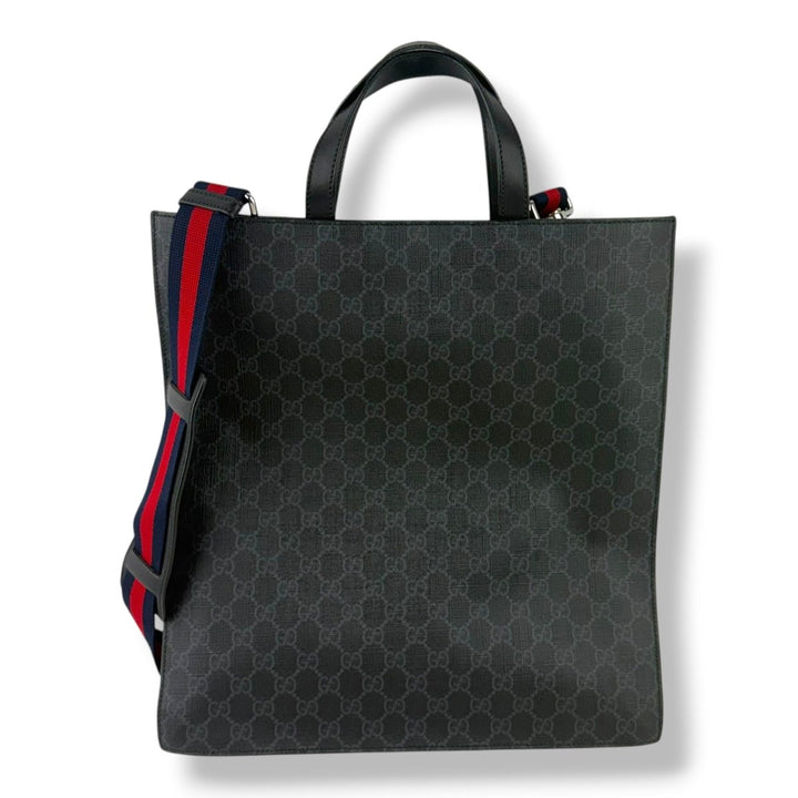 Gucci GG Supreme Shoulder Tote Handbag - Lux Central