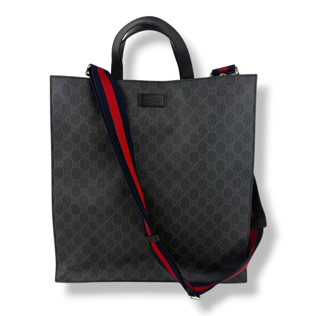 Gucci GG Supreme Shoulder Tote Handbag - Lux Central