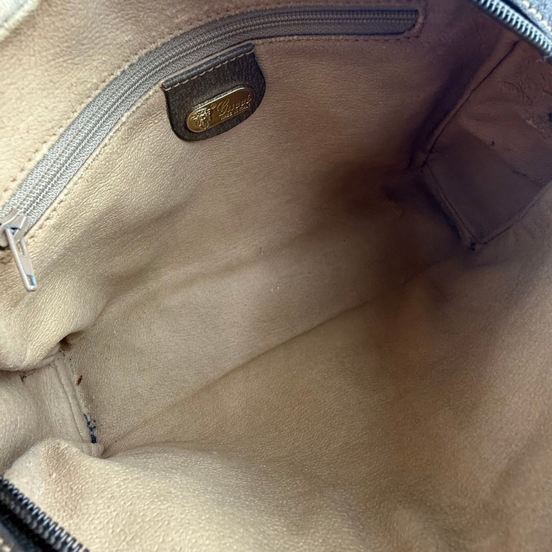 Gucci GG Vintage Beige Crossbody Bag - Lux Central