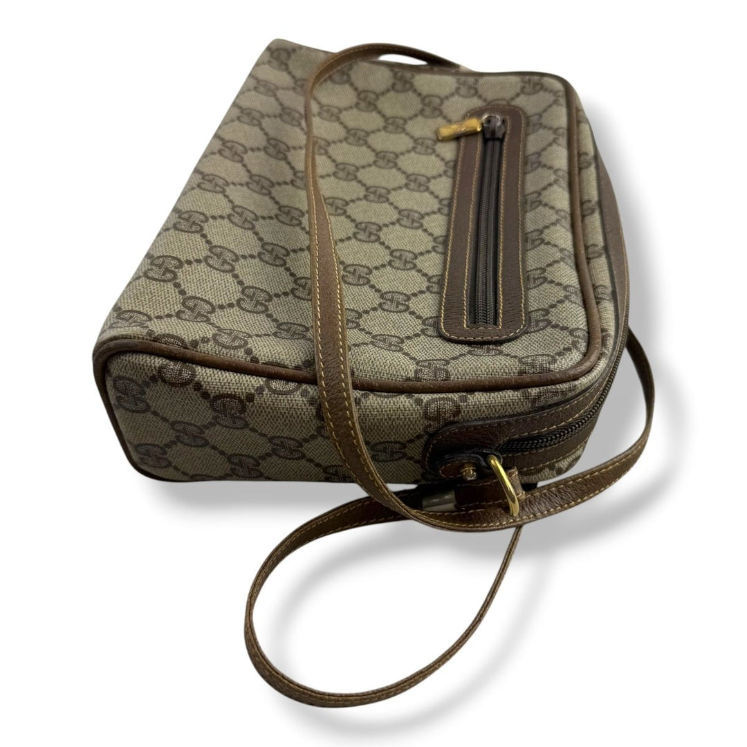 Gucci GG Vintage Beige Crossbody Bag - Lux Central