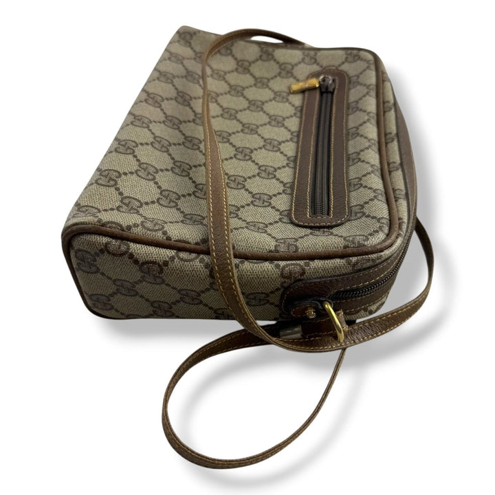 Gucci GG Vintage Beige Crossbody Bag - Lux Central