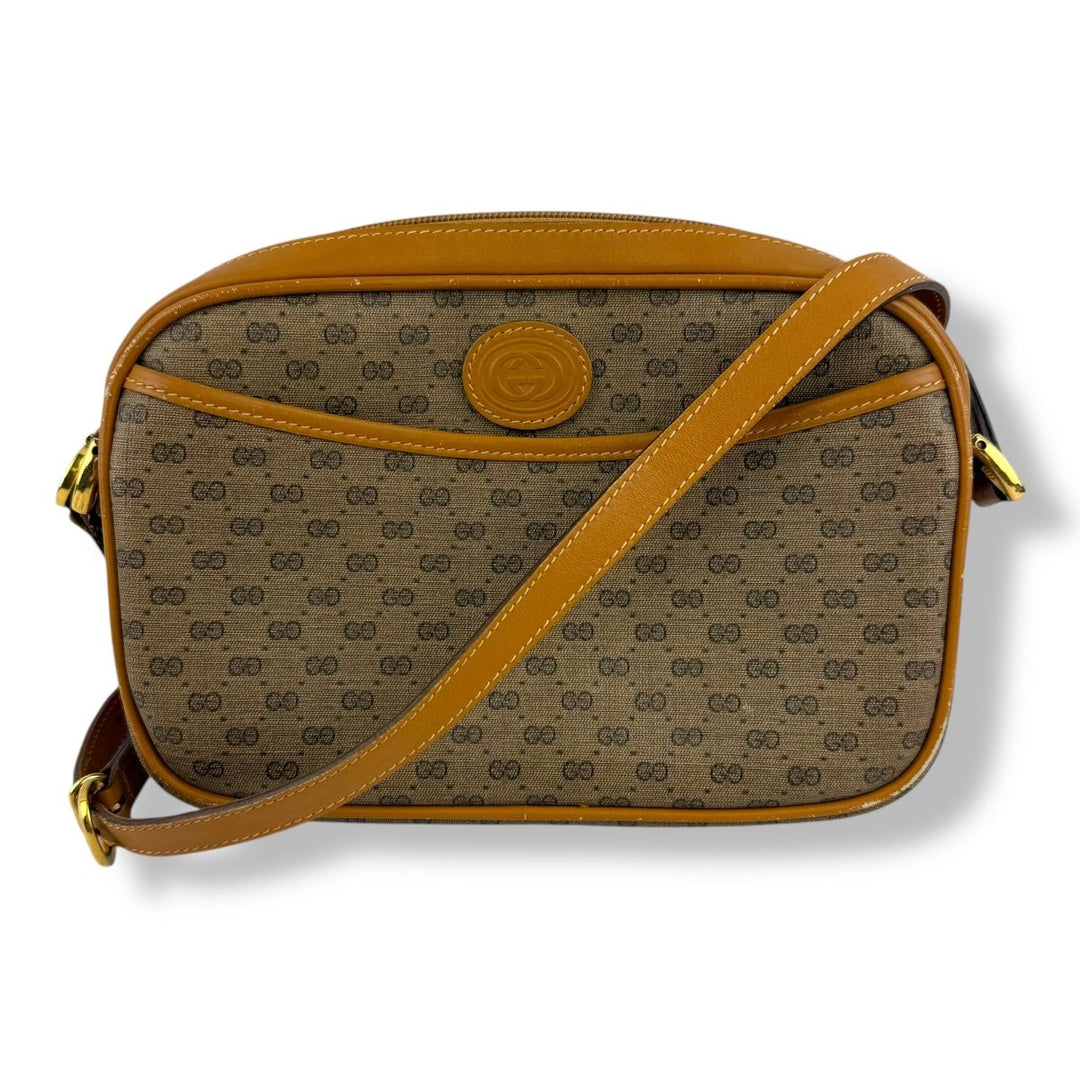 Gucci GG Vintage Supreme Micro Crossbody Handbag - Lux Central