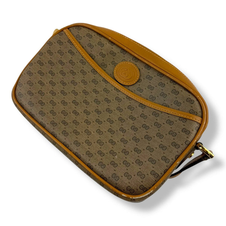 Gucci GG Vintage Supreme Micro Crossbody Handbag - Lux Central
