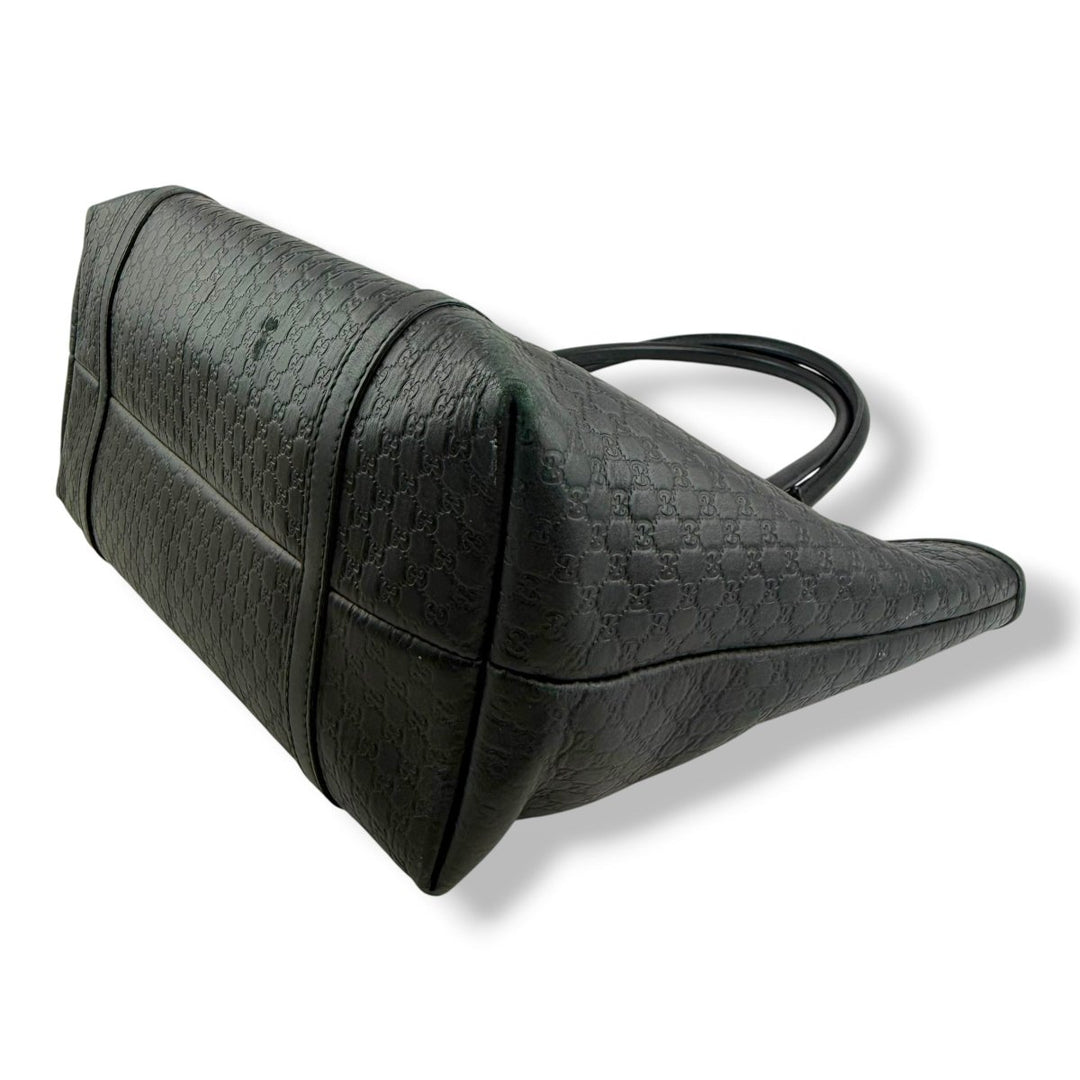 Gucci Guccissima Black Tote Bag - Lux Central