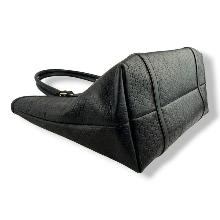Gucci Guccissima Black Tote Bag - Lux Central