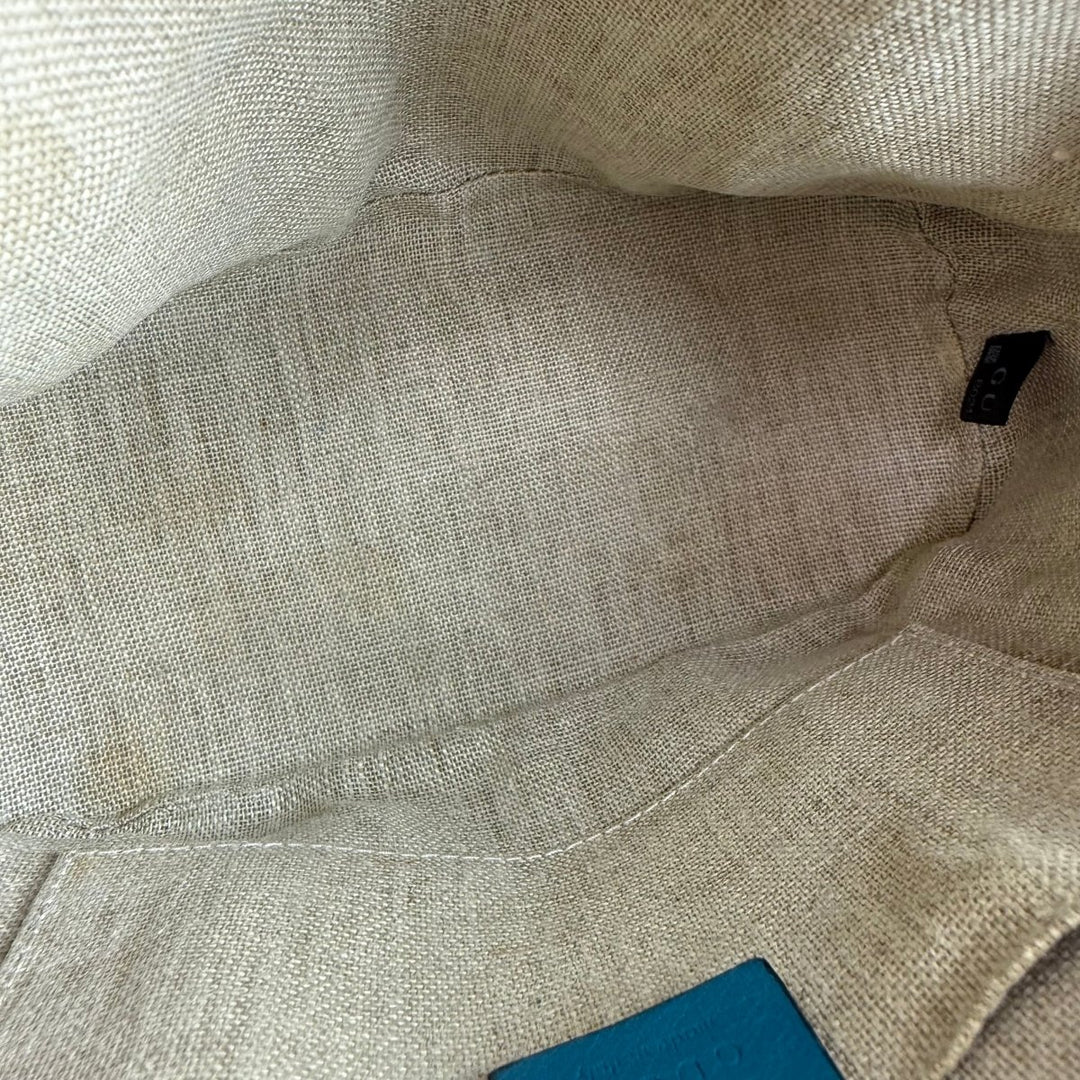 Gucci Guccissima Dome Cyan GG Monogram Handbag - Lux Central