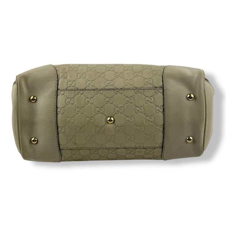 Gucci Guccissima Mayfair Beige Tote Handbag - Lux Central