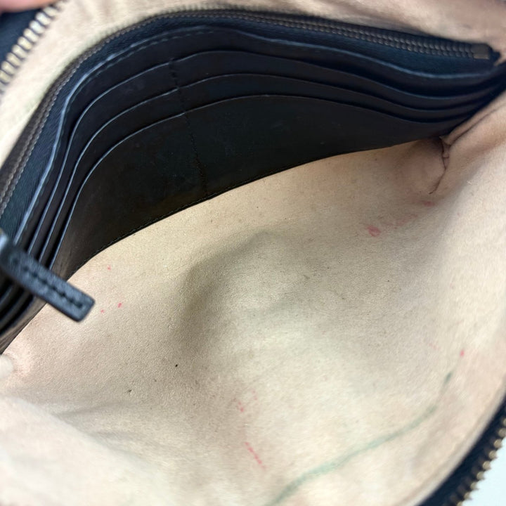 Gucci Marmont Black Leather Matelasse WOC Handbag - Lux Central