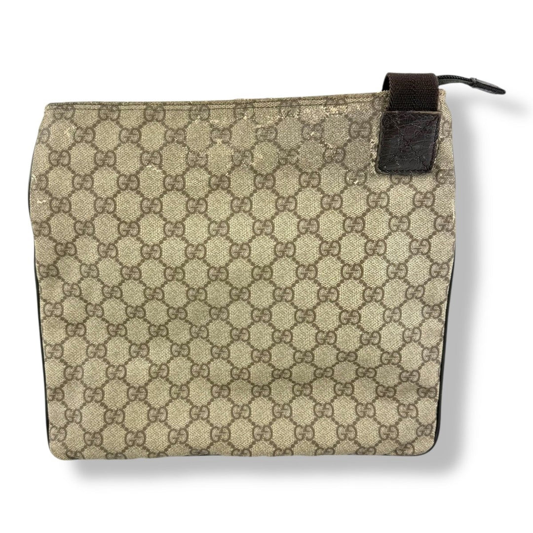Gucci Messenger Bag GG Supreme Brown Beige - Lux Central
