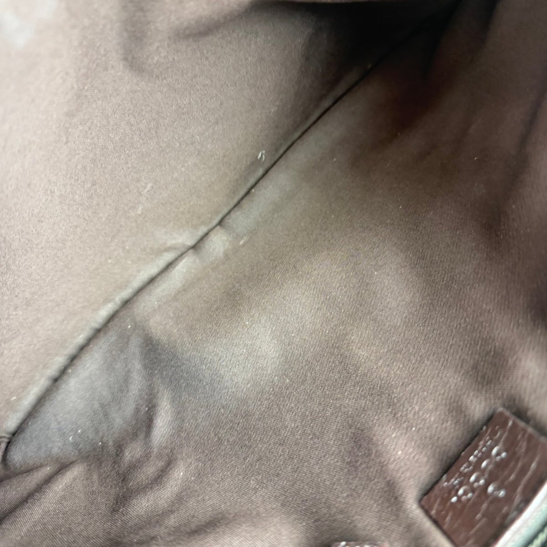 Gucci Messenger GG Monogram Large Crossbody Bag - Lux Central