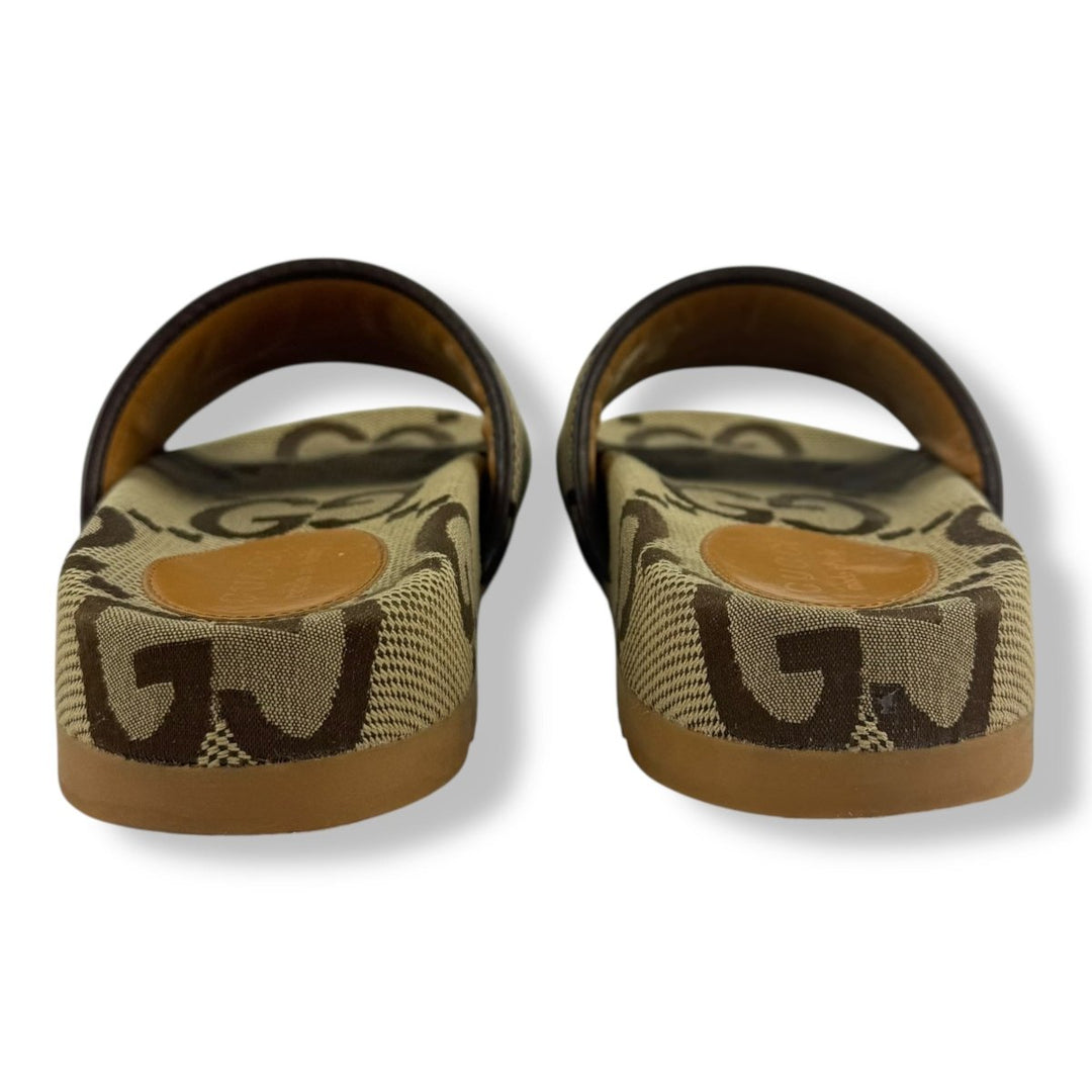 Gucci Platform Monogram Slide Sandal UK 5 / EU 38 - Lux Central