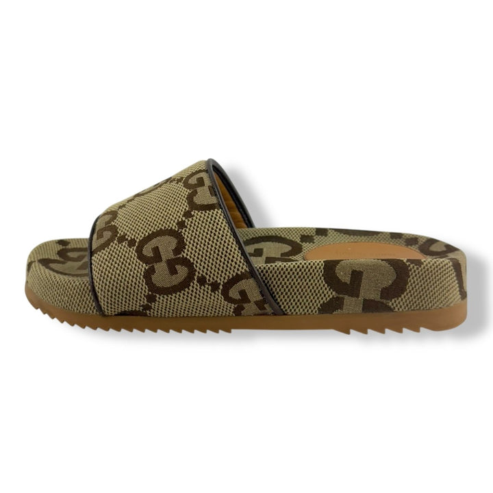 Gucci Platform Monogram Slide Sandal UK 5 / EU 38 - Lux Central