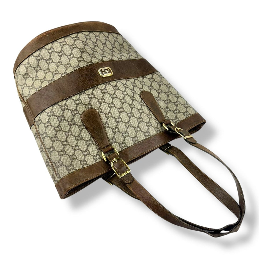 Gucci Plus Vintage Bucket Handbag with Pouch - Lux Central