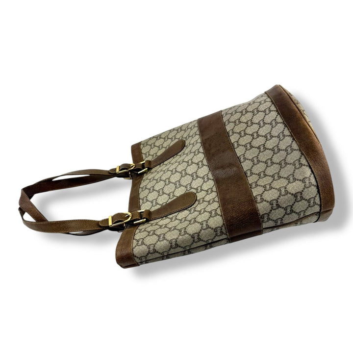 Gucci Plus Vintage Bucket Handbag with Pouch - Lux Central