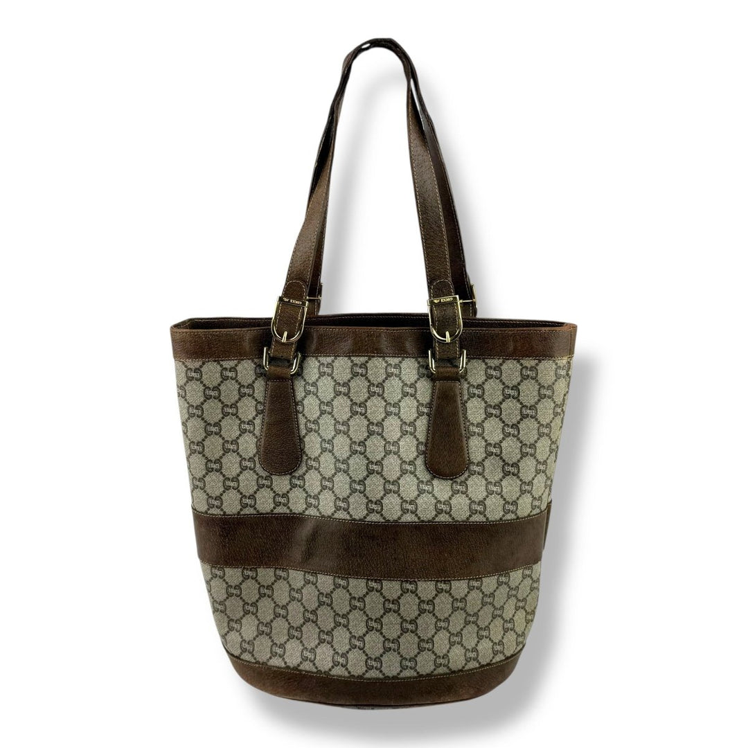Gucci Plus Vintage Bucket Handbag with Pouch - Lux Central