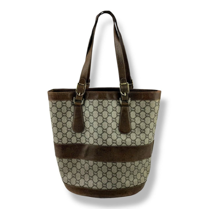 Gucci Plus Vintage Bucket Handbag with Pouch - Lux Central