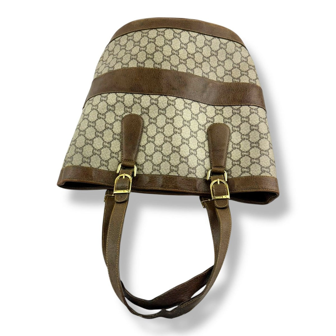 Gucci Plus Vintage Bucket Handbag with Pouch - Lux Central
