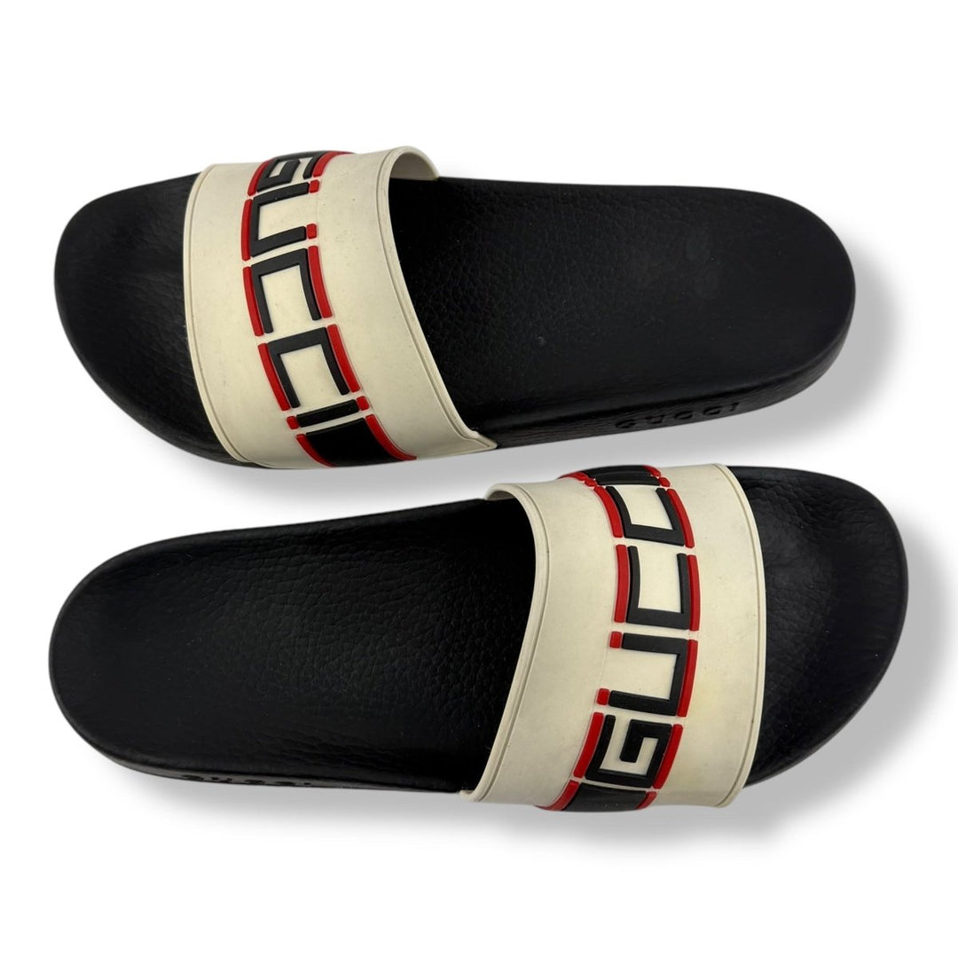 Gucci Pursuit Rubber Men’s Slides UK 10 EU 44 - Lux Central