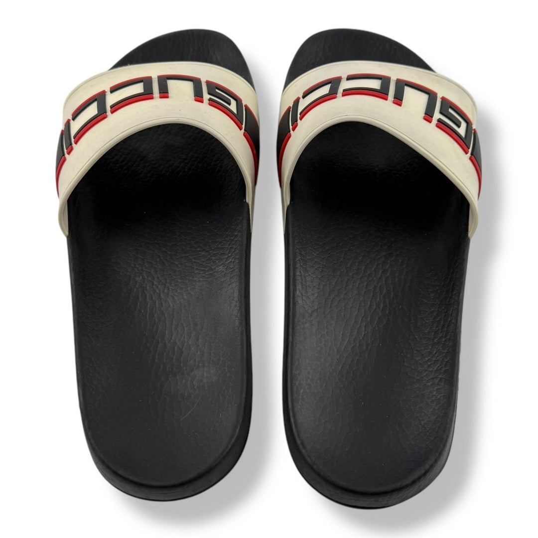 Gucci Pursuit Rubber Men’s Slides UK 10 EU 44 - Lux Central