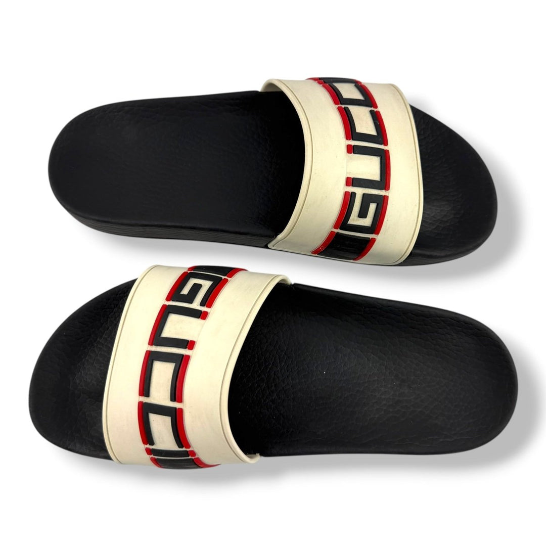 Gucci Pursuit Rubber Men’s Slides UK 7 / EU 41 - Lux Central