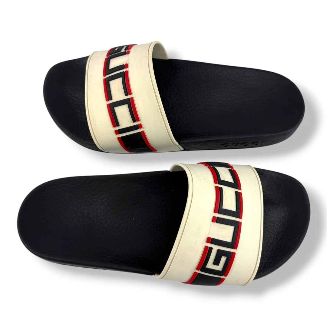 Gucci Pursuit Rubber Men’s Slides UK 7 / EU 41 - Lux Central