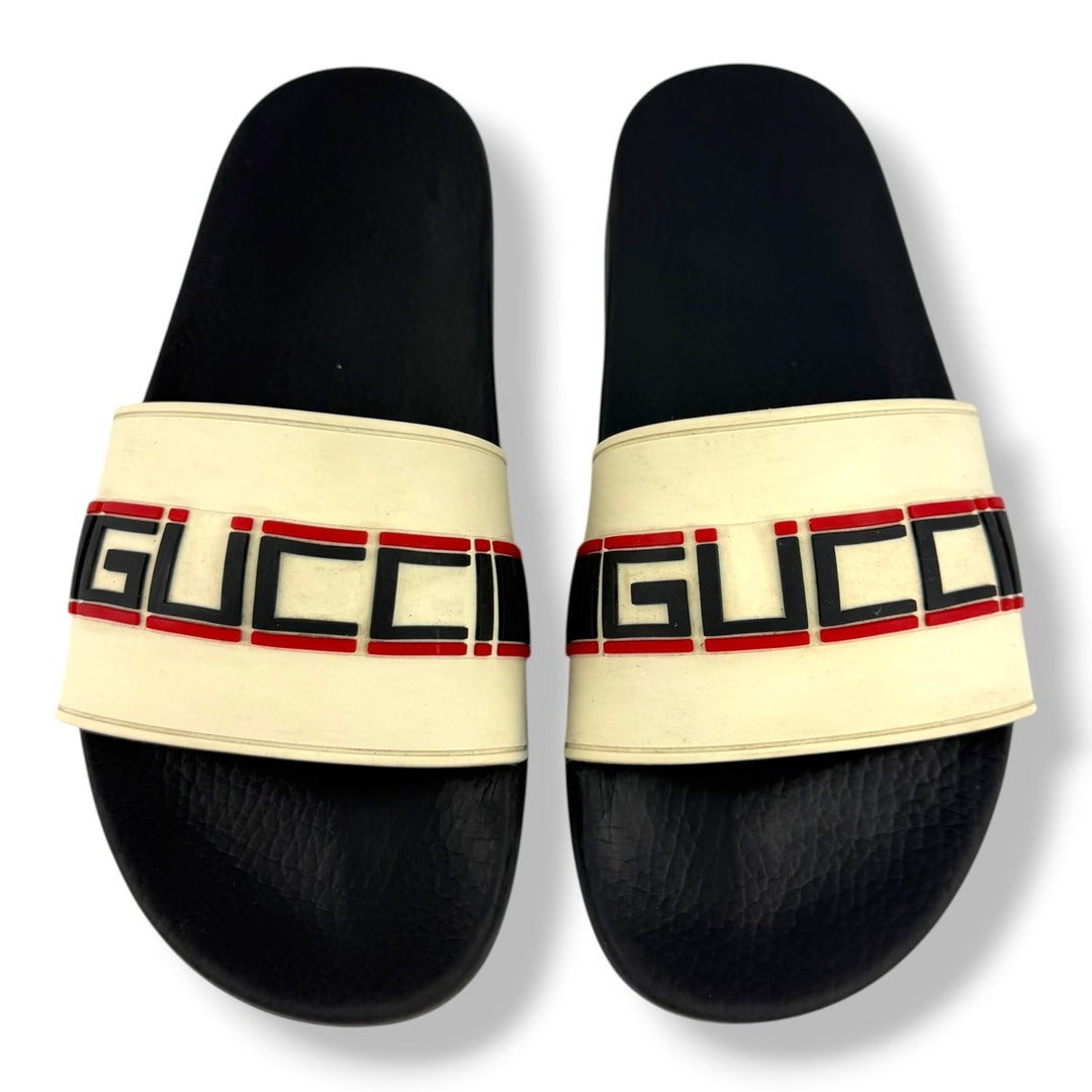 Gucci Pursuit Rubber Men’s Slides UK 7 / EU 41 - Lux Central