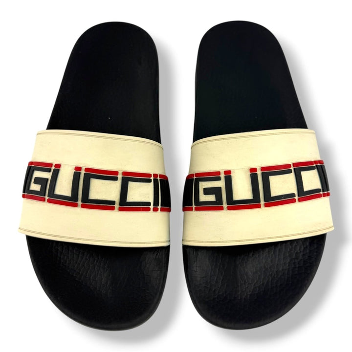 Gucci Pursuit Rubber Men’s Slides UK 7 / EU 41 - Lux Central