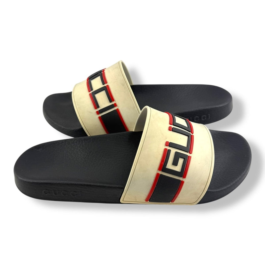 Gucci Pursuit Rubber Men’s Slides UK 9 / EU 43 - Lux Central